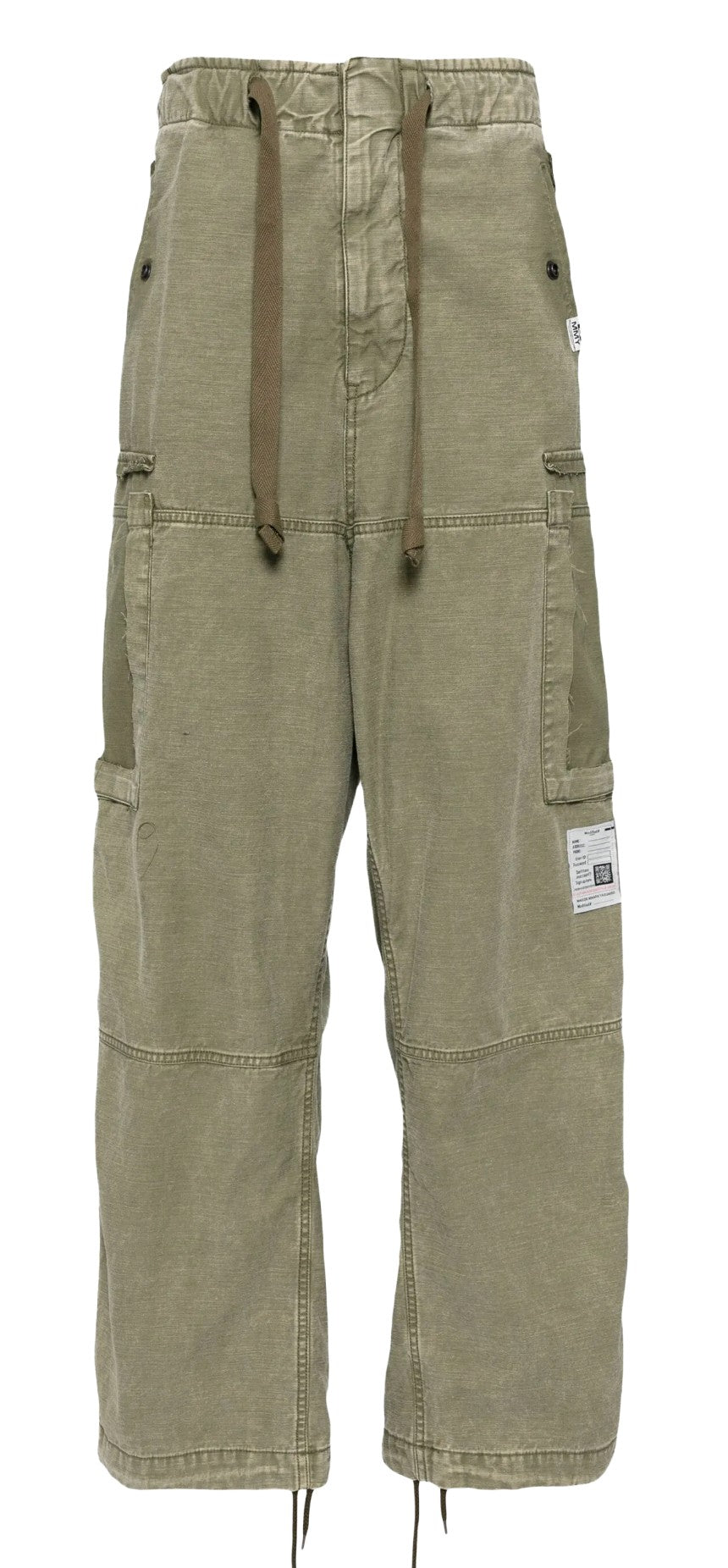 Maison Mihara Yasuhiro 'Olive Green' Drawstring Pants