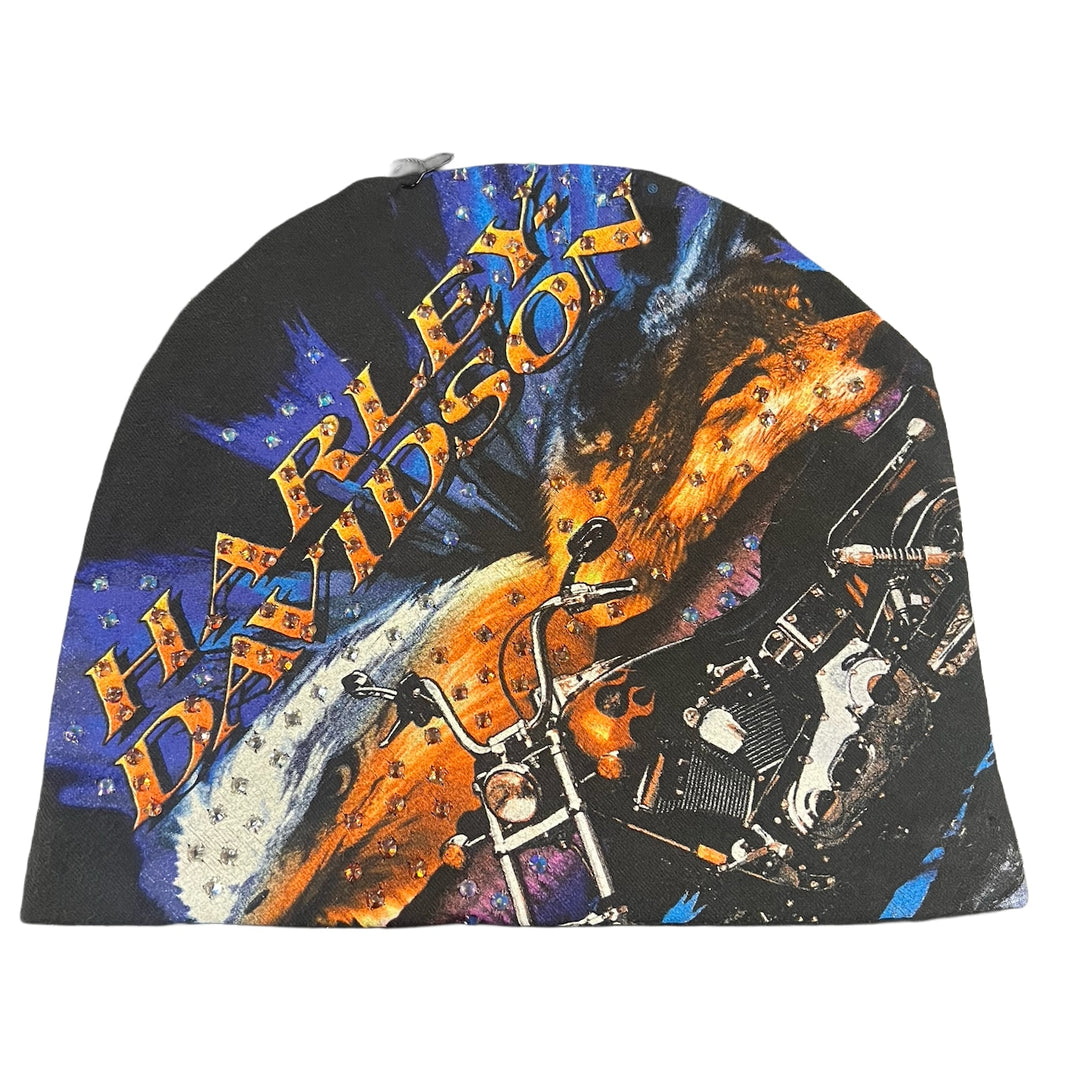 Bossi 'Animal Sunset' Rhinestone Vintage Beanie