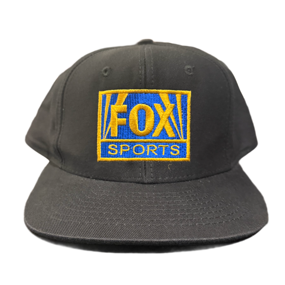 Fox Sports 'Black' Vintage Snapback Hat