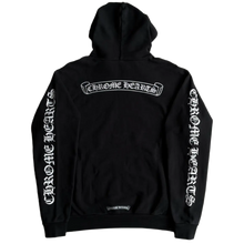 Chrome Hearts 'Scroll Logo' Black Hoodie