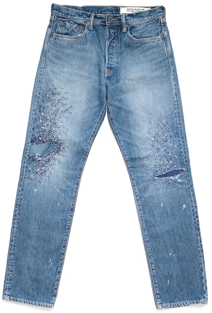 Kapital 'Blue' Monkey Cisco Jeans