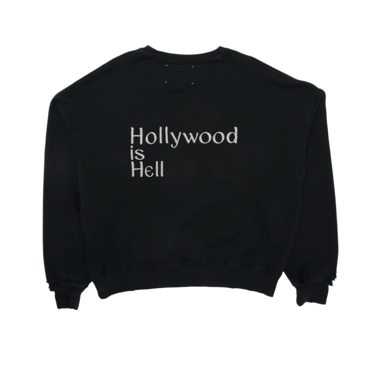 Paly 'Black' Hollywood Is Hell Crewneck
