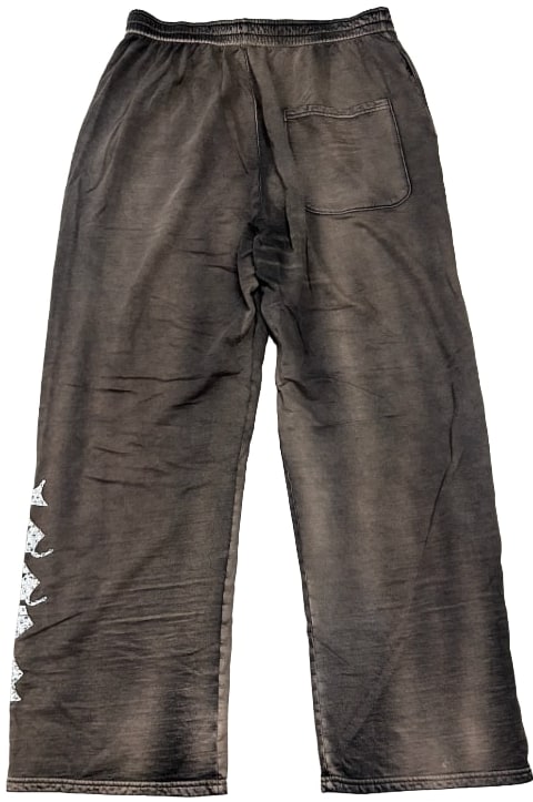 Bossi 'Gold/White Dragon' Grey Sweatpants