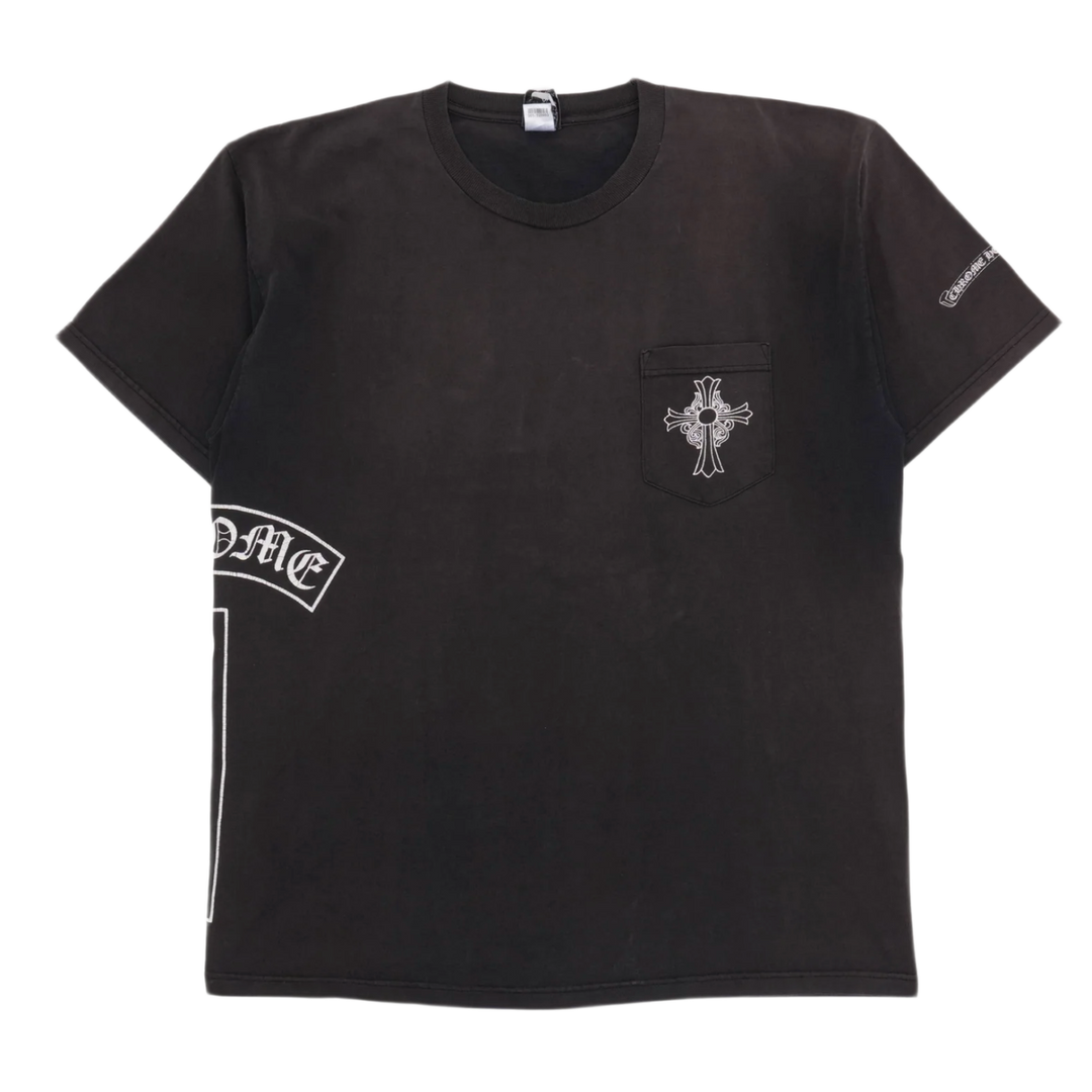 Chrome Hearts 'Black' Soap & Water Vintage Tee