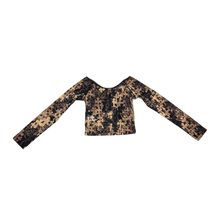 Chrome Hearts 'Cross Print' Womens Mesh Longsleeve Top