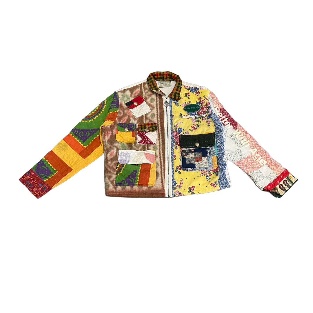 Better With Age 'Multicolor' Quilted Work Jacket