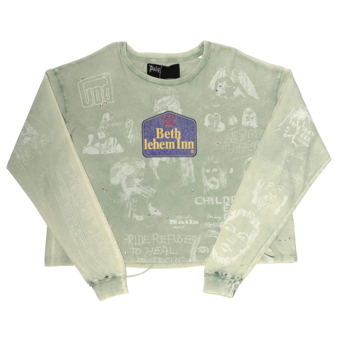 Paly 'Bethlehem' Light Green Longsleeve