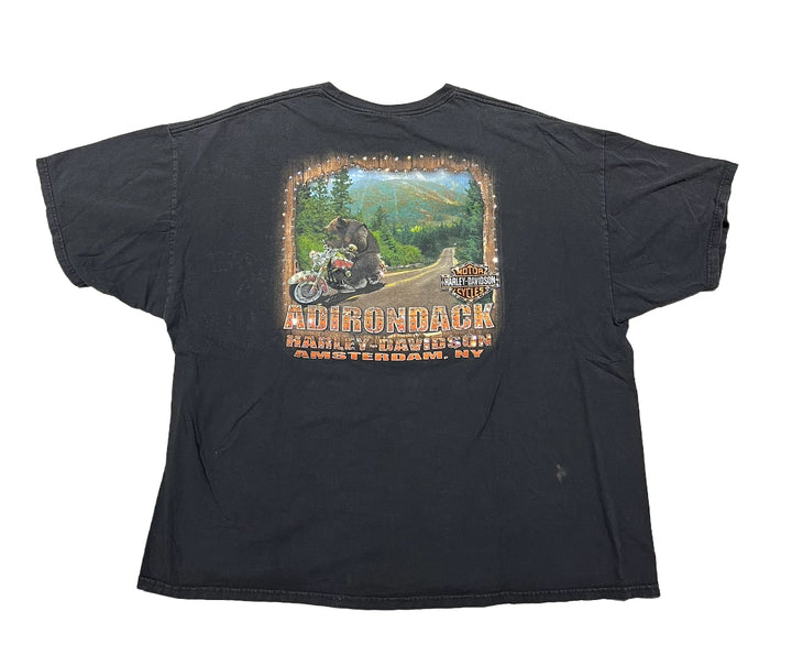 Harley Davidson 'Adirondack' Rhinestone Vintage Tee