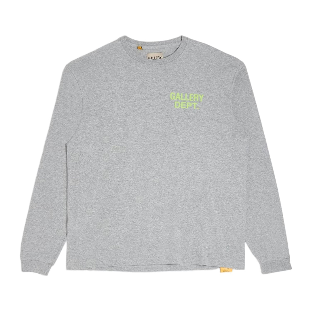 Gallery Dept. Souvenir 'Heather Grey' Longsleeve Tee
