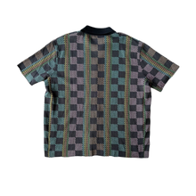 Louis Vuitton 'Damier Jacquard Pearl-Effect' Button Up Knit Shirt
