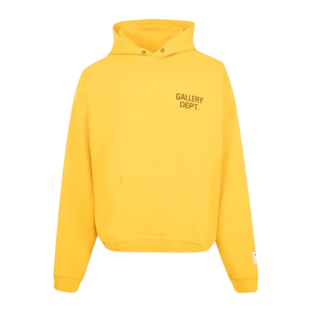 Gallery Dept. '90's GD-Logo' Yellow Hoodie