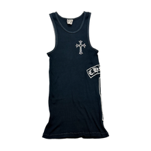 Chrome Hearts 'Black' Vintage Bedazzled Cross Tank Top