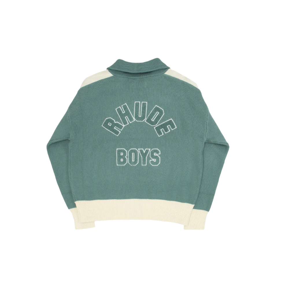 Rhude 'Sage' Rhude Boys Knit Track Jacket