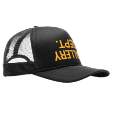 Gallery Dept 'Black' Fucked Up Logo Trucker Hat