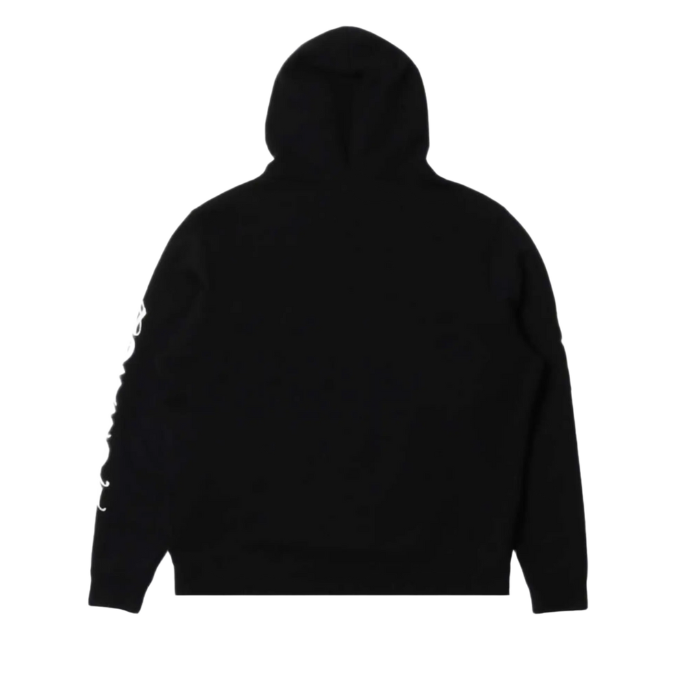 Chrome Hearts 'Black' Spellout Sleeve Cashmere Zip Up Hoodie