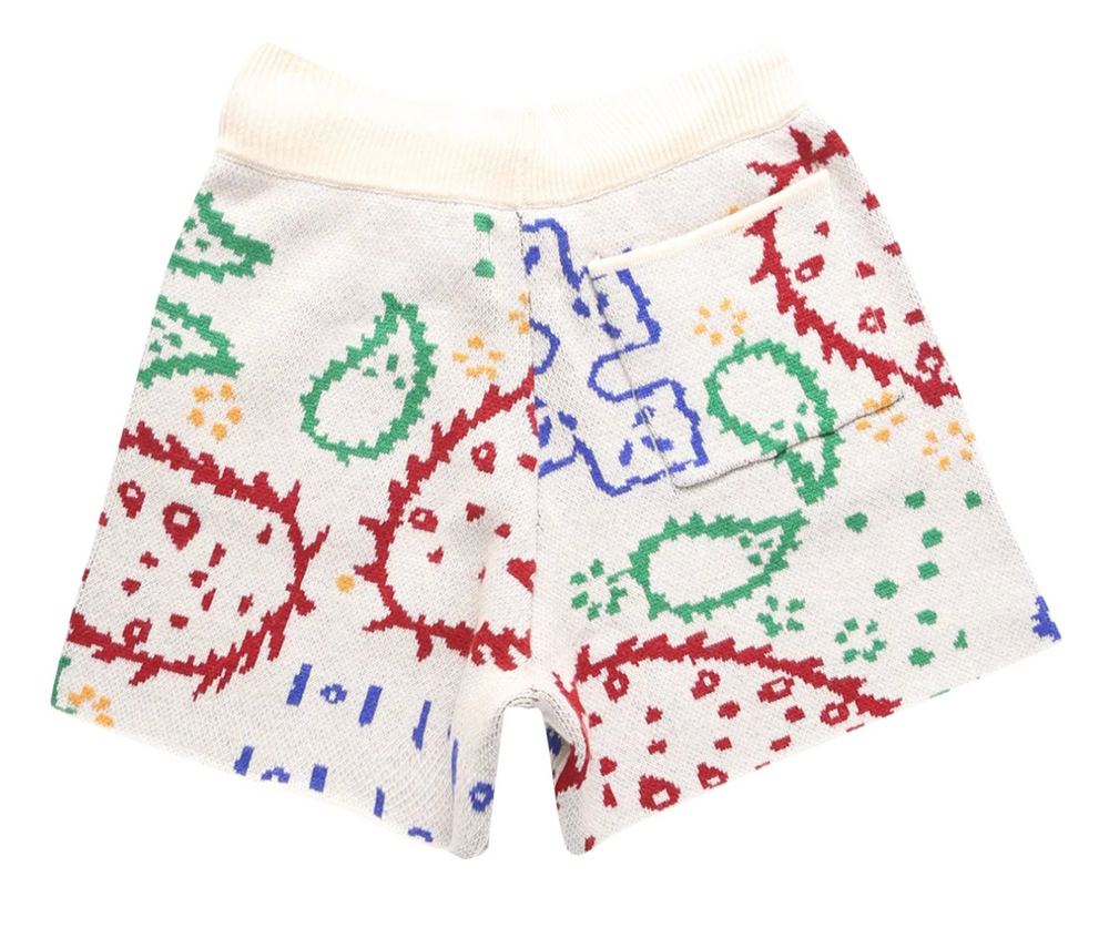 Rhude 'Paisley' Wool Shorts