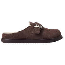 Louis Vuitton 'Brown' Shearling Lined Mule