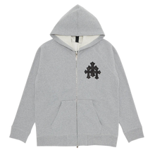 Chrome Hearts 'Grey' Paper Jam Zip Up Hoodie