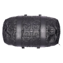 Chrome Hearts 'Black Flooded Cross' Leather Mini Duffle Bag