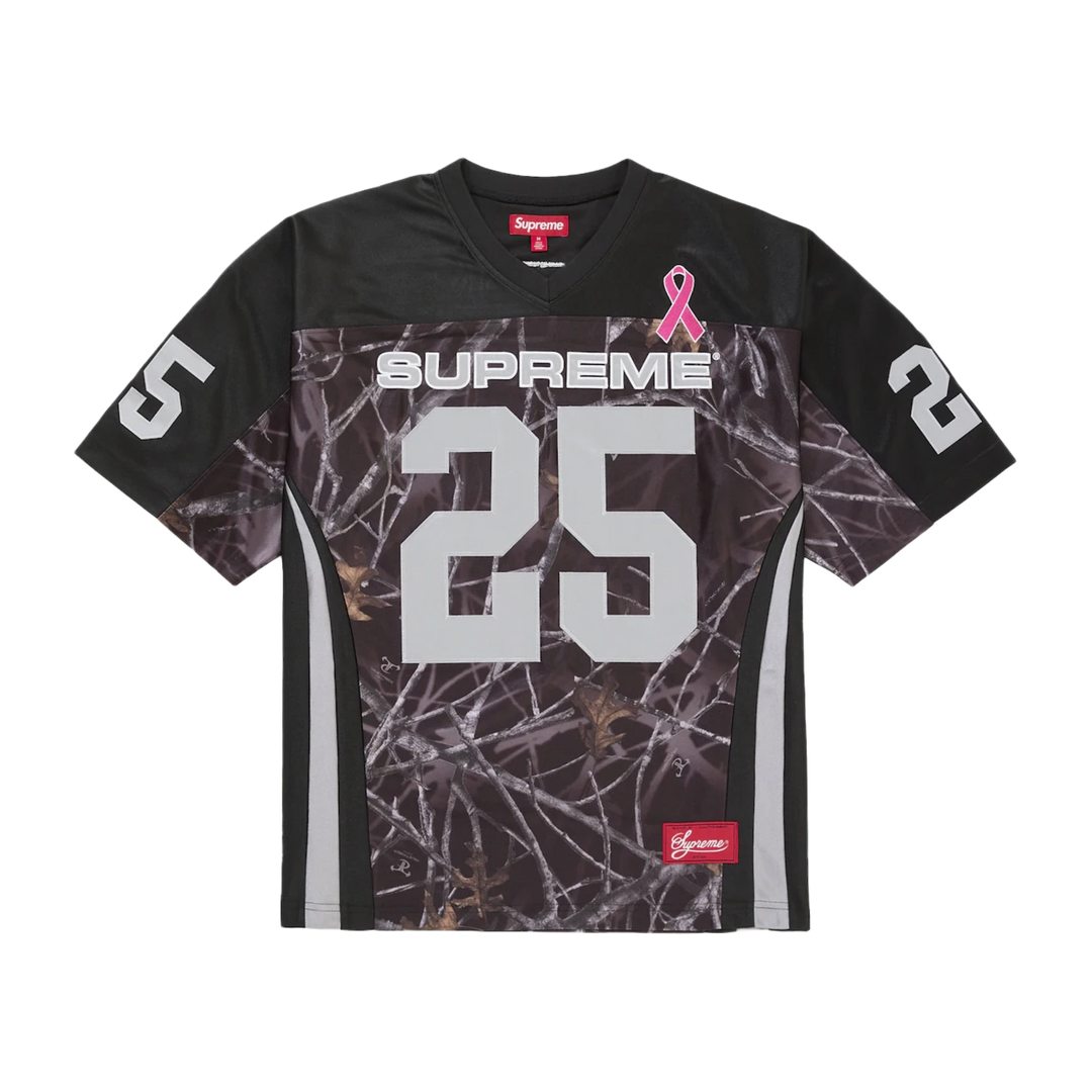 Supreme Breast Cancer Awareness Football Jersey Black