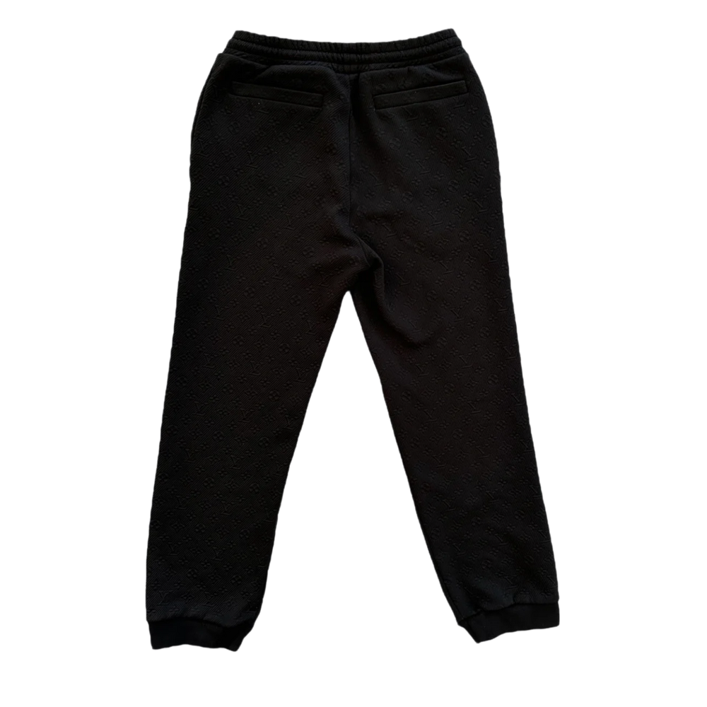Louis Vuitton 'Black' Monogram Sweatpants