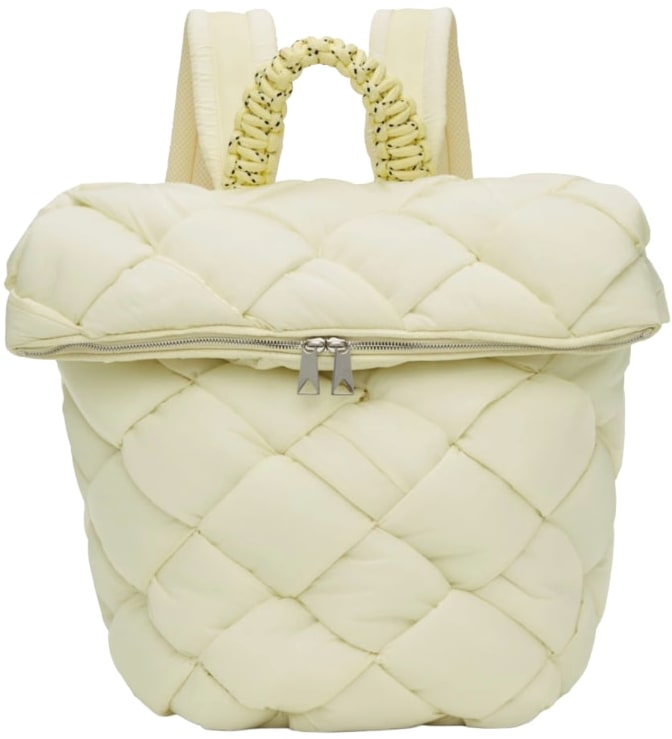 Bottega Veneta 'Yellow' Padded Nylon Cassette Backpack