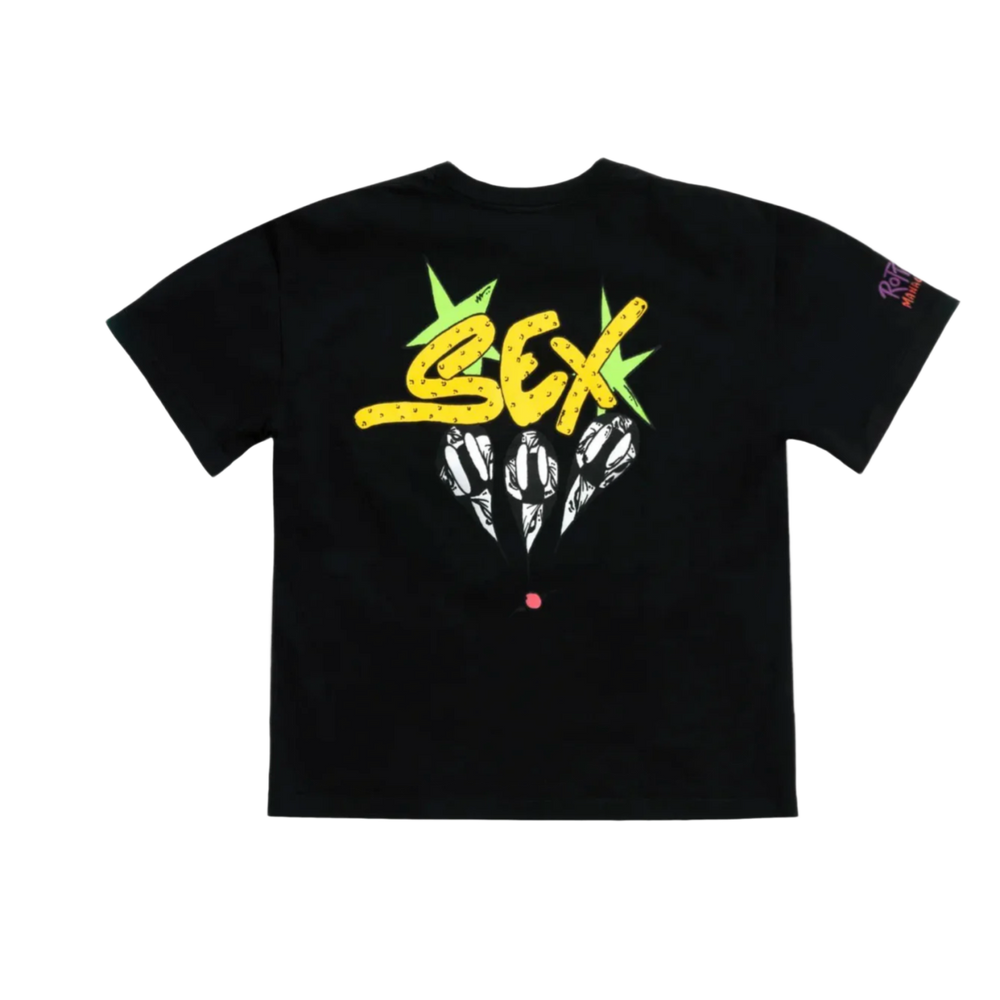 Matty Boy Anti Promo 'Sex Records Rotten Management' Black Tee