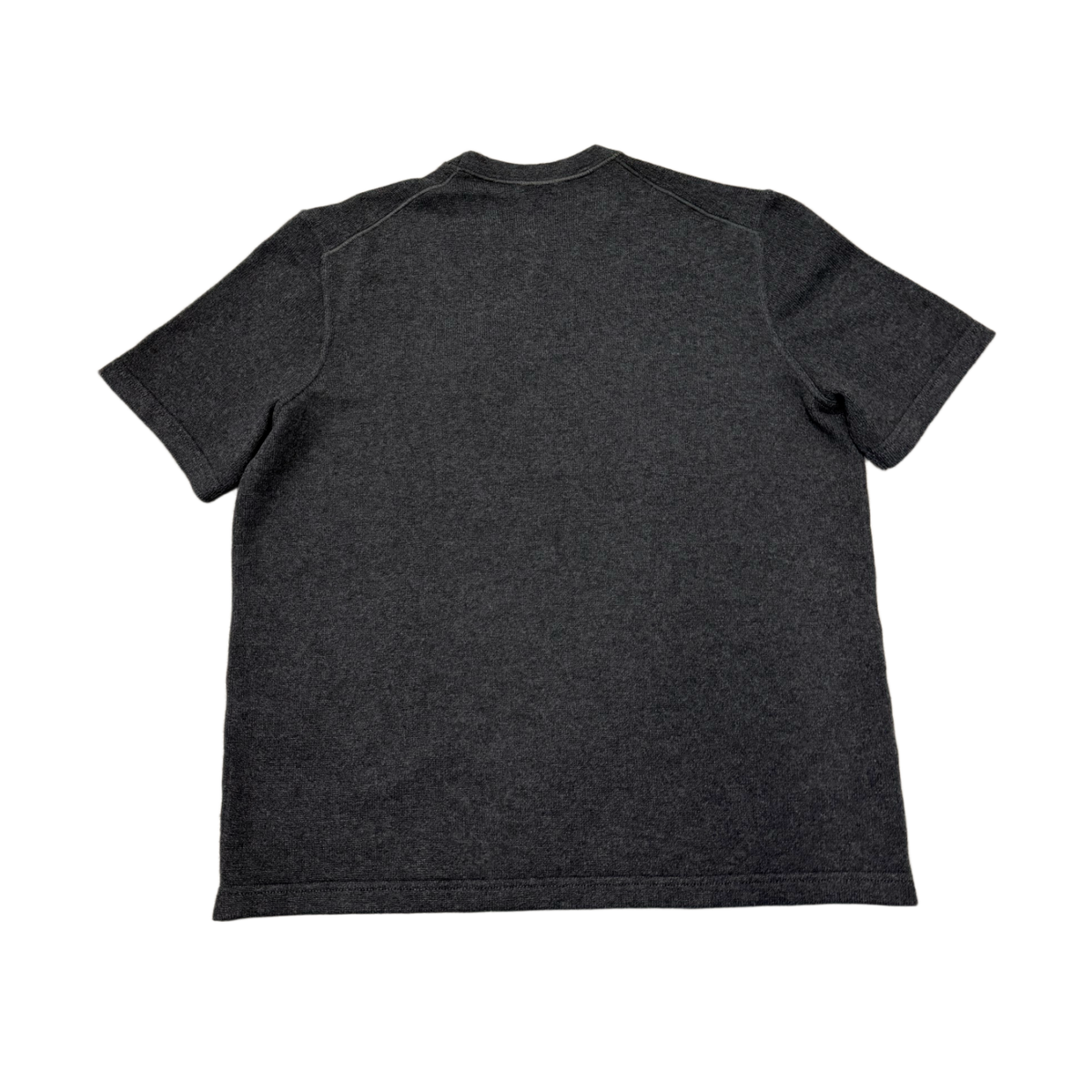 Bottega Veneta 'Charcoal' Cashmere Short Sleeve Shirt