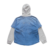 Satoshi Nakamoto 'Knapp Ranch' Blue Baseball Hoodie