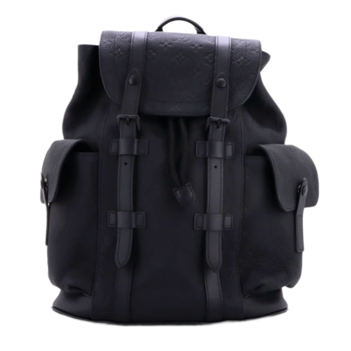 Louis Vuitton 'Black' Monogram Christopher Book Bag