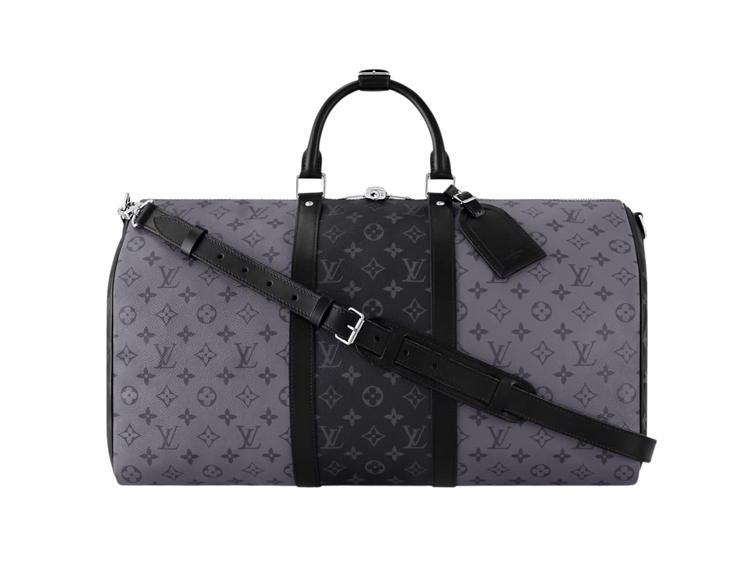 Louis Vuitton 'Keepall Bandouliere 50' Eclipse Reverse Duffle