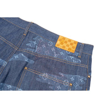Louis Vuitton x Nigo Monogram Chambray Shorts Indigo
