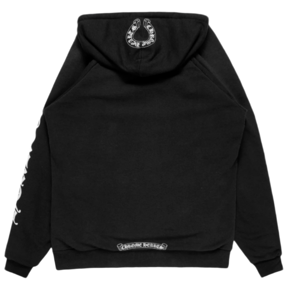 Chrome Hearts 'Black' Vintage Dagger Thermal Hoodie