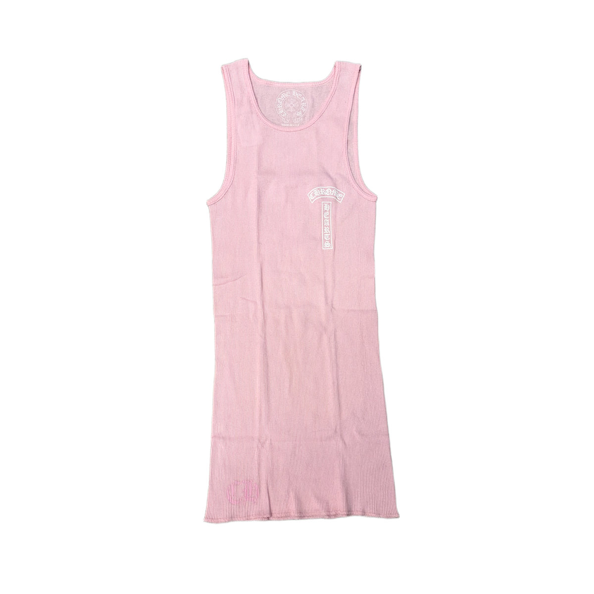 Chrome Hearts 'Pink' T Bar Cross Tank Top