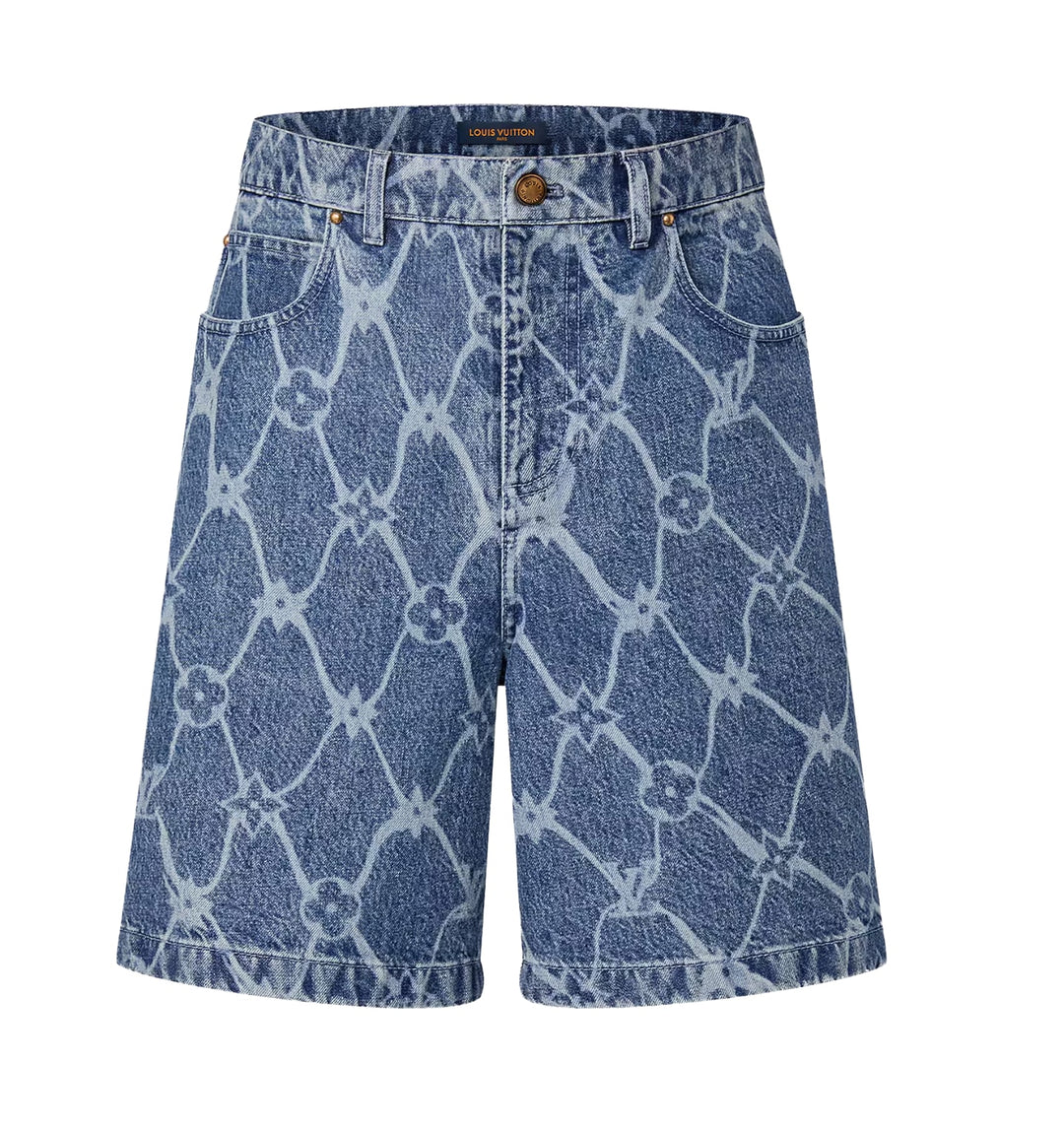 Louis Vuitton 'Fishnet Graphic' Shorts