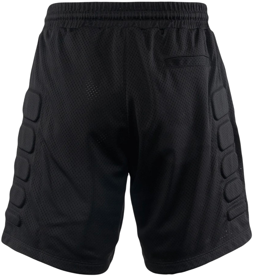 Satoshi Nakamoto 'Moto' Black Mesh Shorts