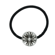 Chrome Hearts 'Silver' Cross Ball Hair Tie