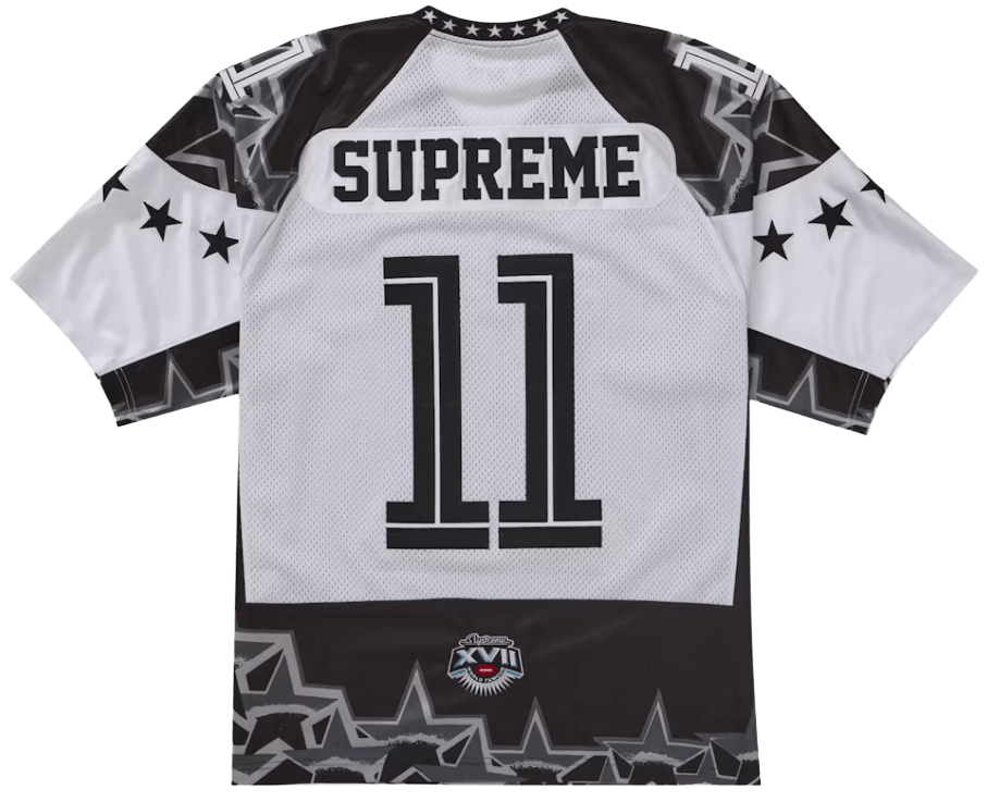 Supreme Stars 'Football Jersey' Black