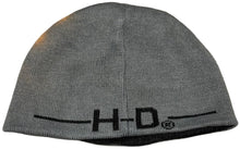 Harley Davidson 'Black/Grey' Reversible Beanie