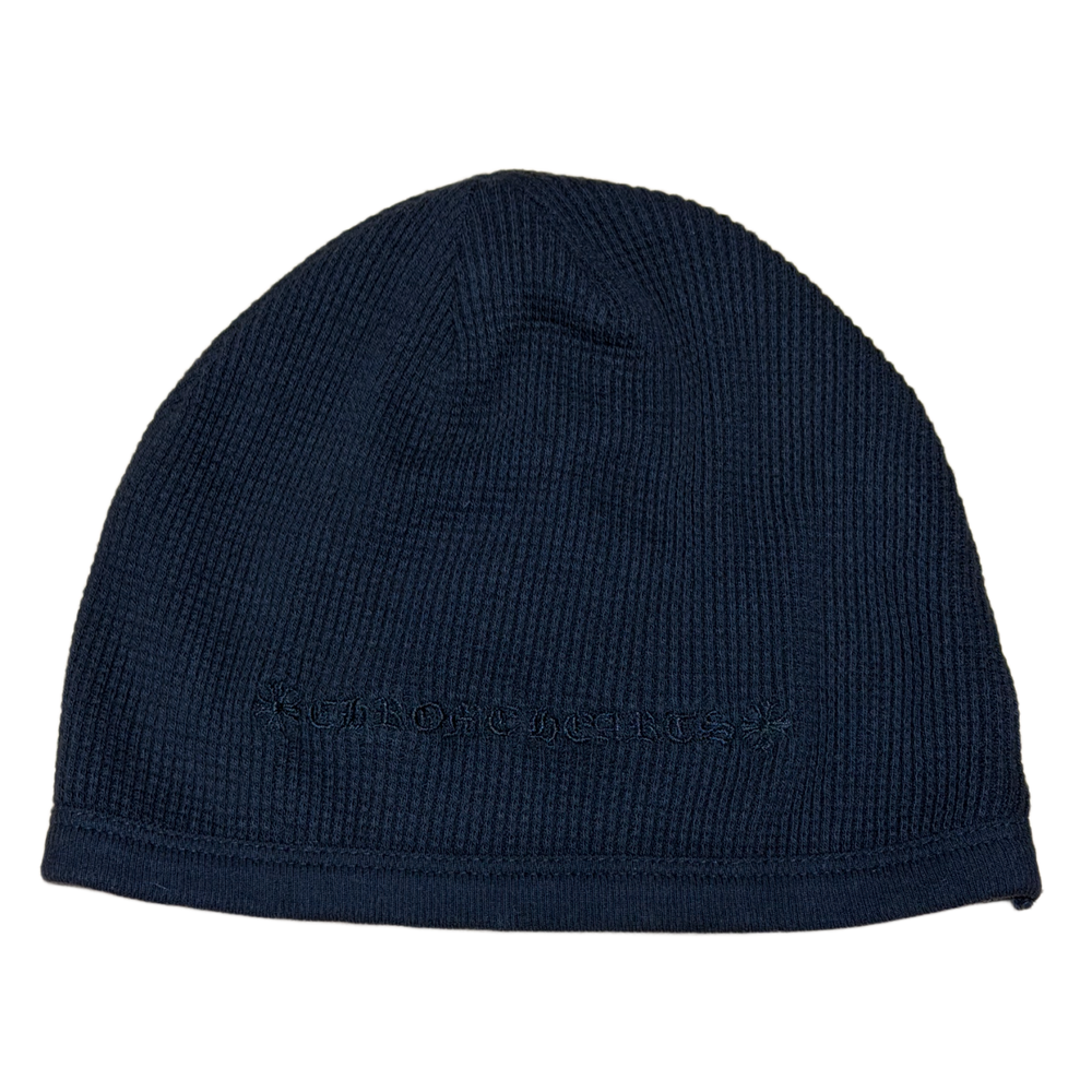 Chrome Hearts 'Black' Plus Cross Thermal Skully Beanie