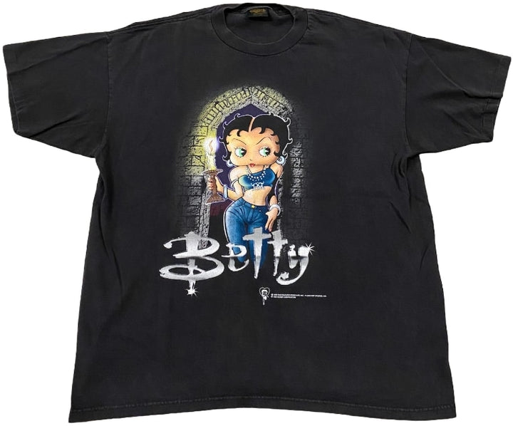 Betty Boop 'Burning Candle' Vintage Tee