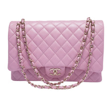 Chanel 'Pink' Classic Maxi Double Flap Bag