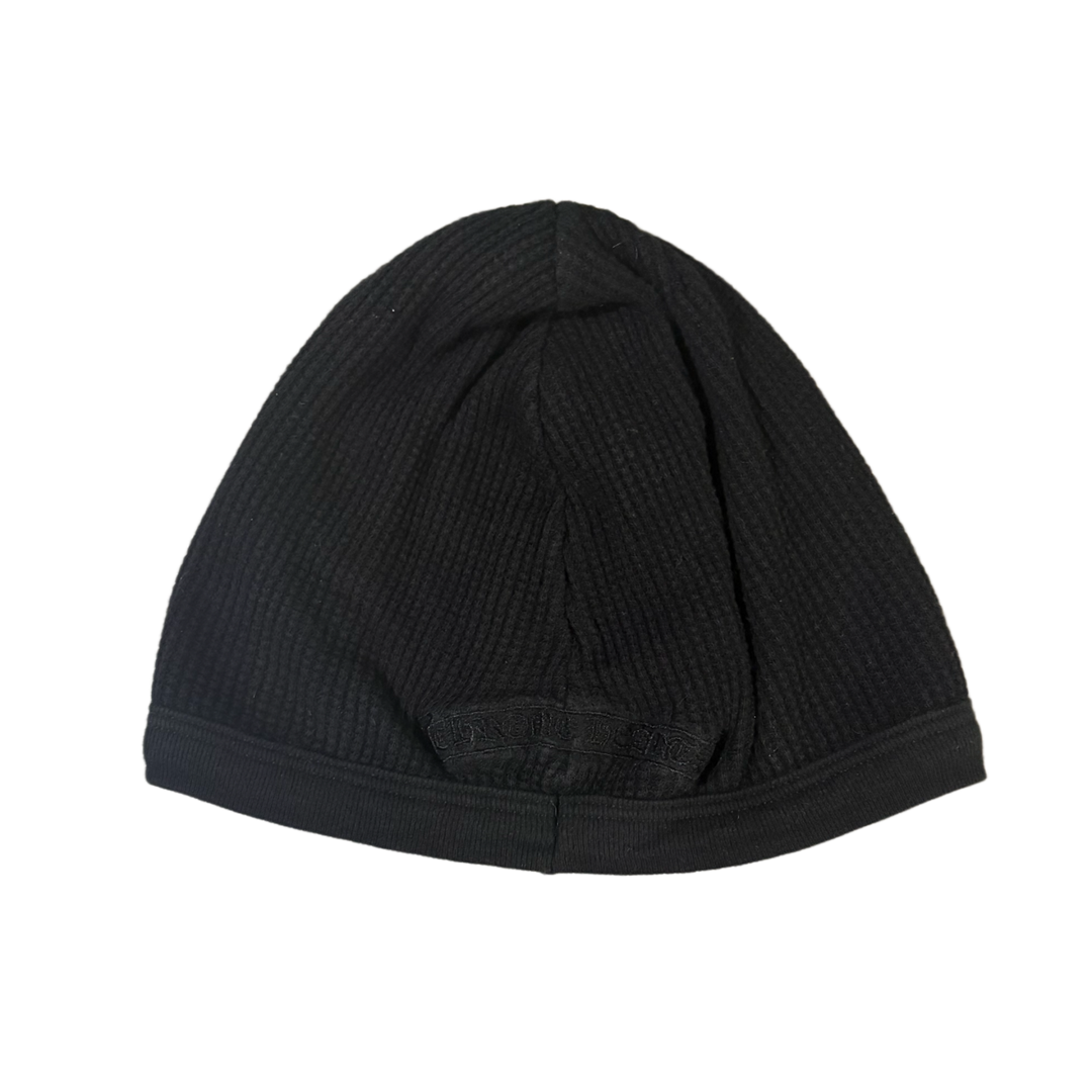 Chrome Hearts 'Double Black' Vintage Vine Dagger Skull Cap Beanie