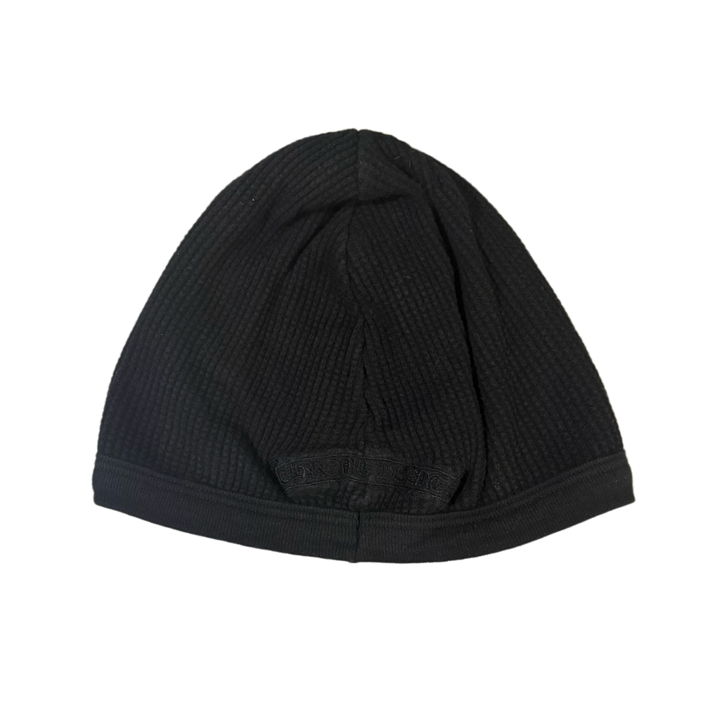 Chrome Hearts 'Double Black' Vintage Vine Dagger Skull Cap Beanie