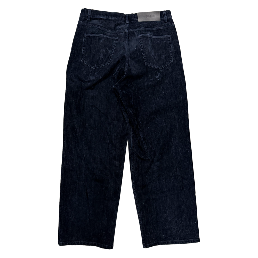 Nahmias 'Navy' Velvet Pants