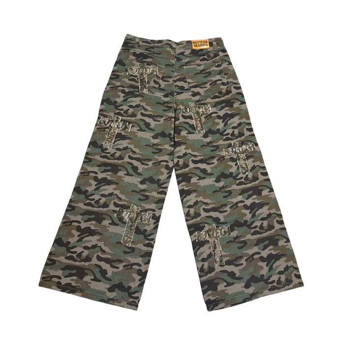 Bottega Desires 'Holy Grail' Camo Denim Pants