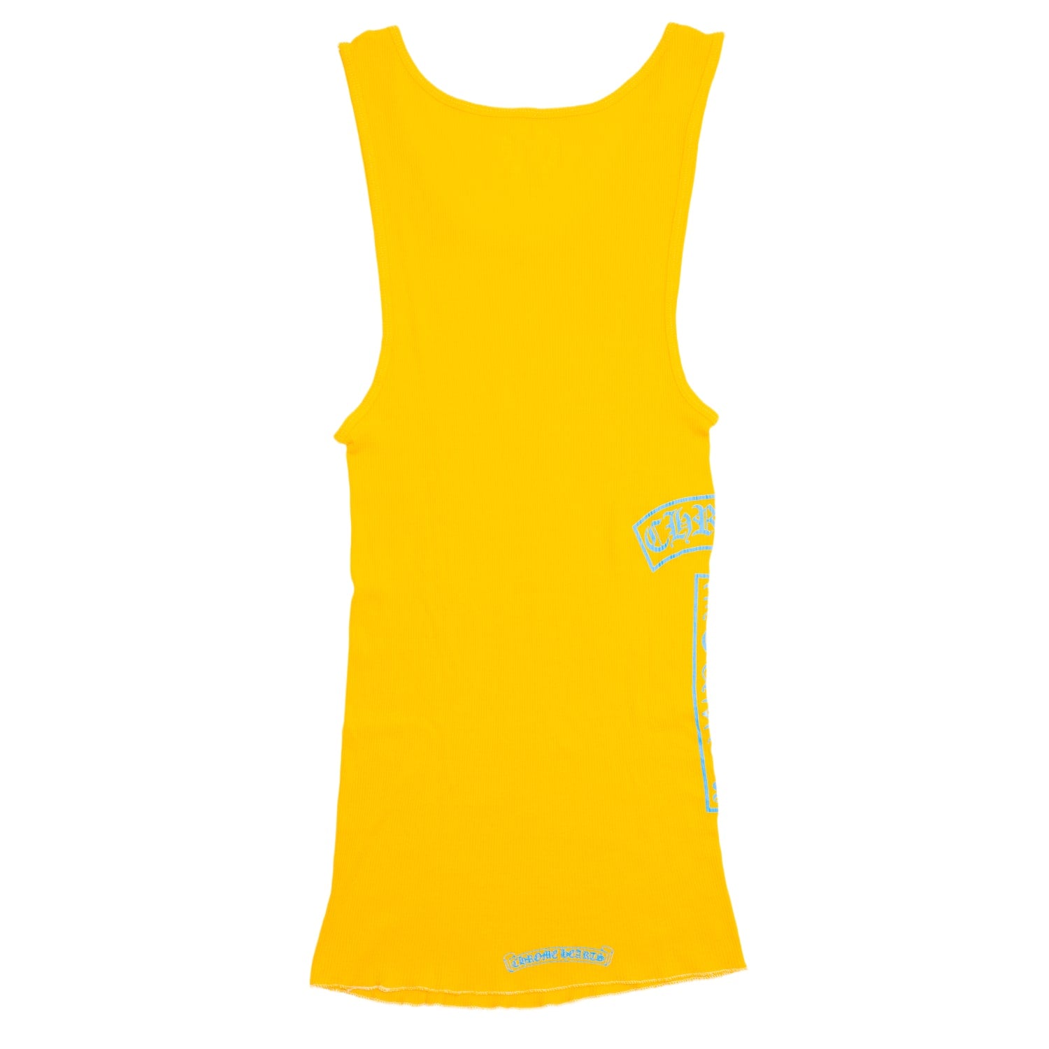Chrome Hearts 'Blue T Bar' Yellow Tank Top – Showroom LA