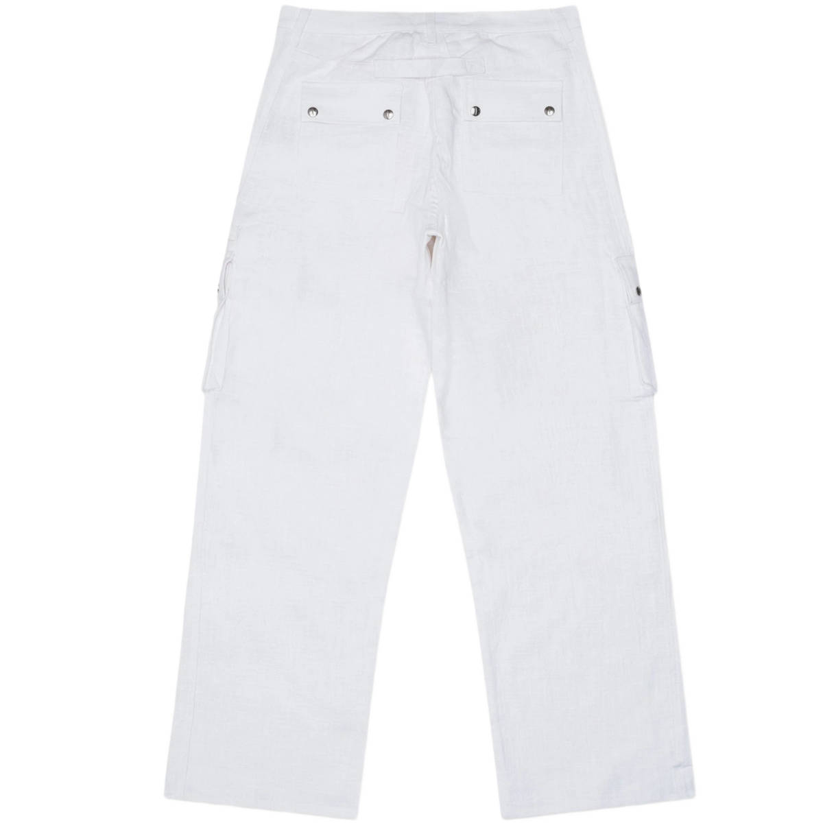 Rhude 'White' Linen Cargo Pants