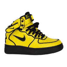 Nike Concrete Boys 'Yellow' Air Force 1 Mid