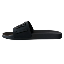 Amiri 'Logo Black' Pool Slide